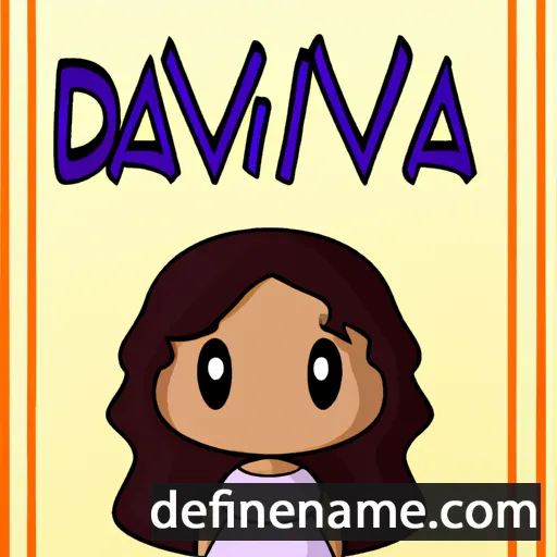 Davinia cartoon