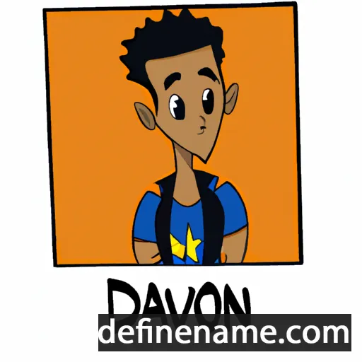 Davion cartoon