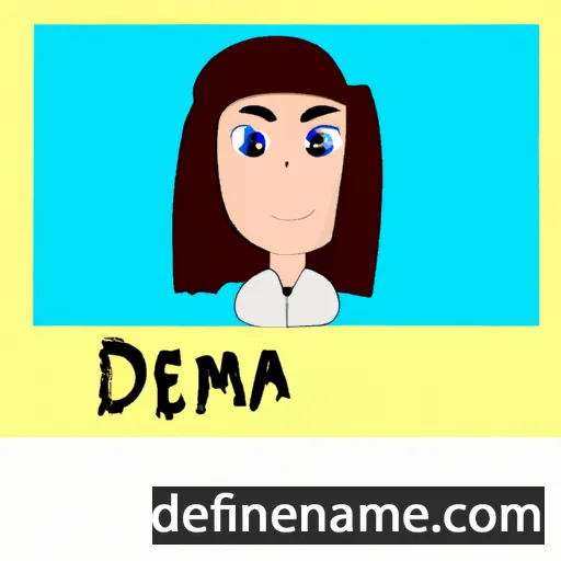 Deanna cartoon