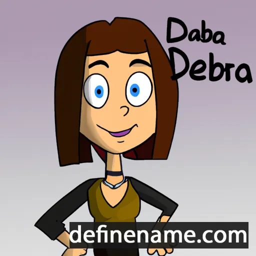 Debra cartoon