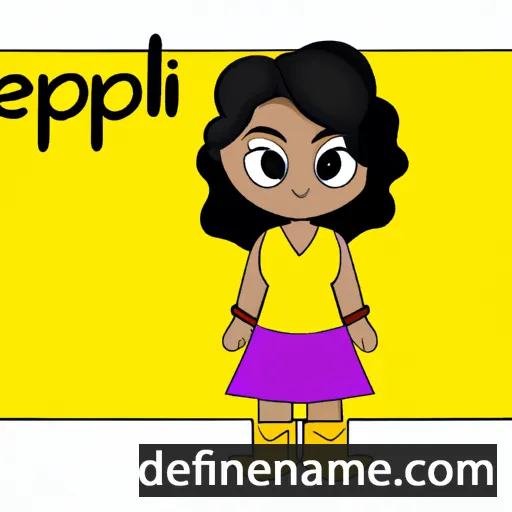 Deepali cartoon