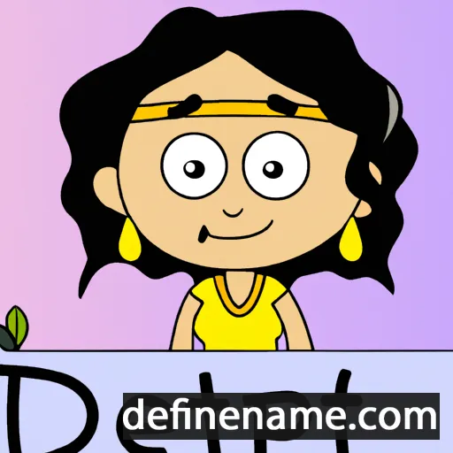 Deepti cartoon