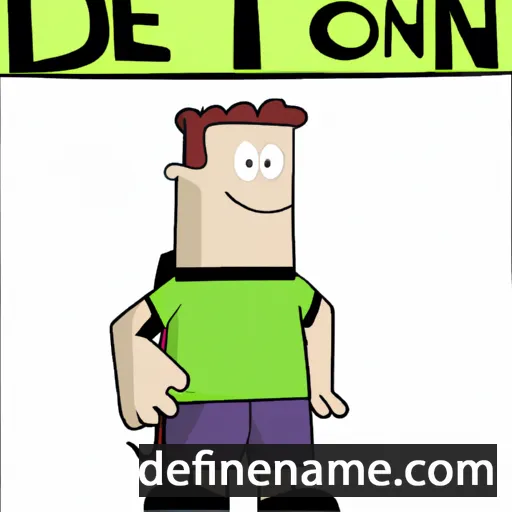 Denton cartoon