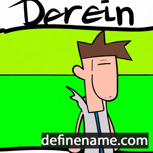 Derren cartoon