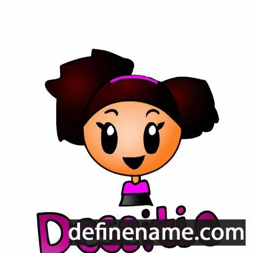 Destinee cartoon