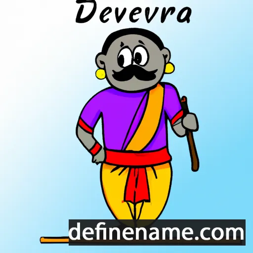 Devaraja cartoon