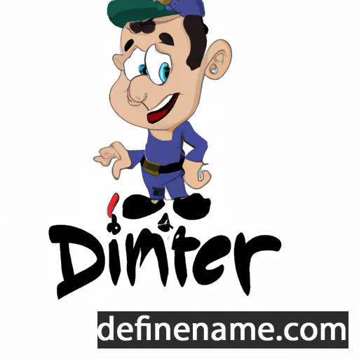 Dhimitër cartoon