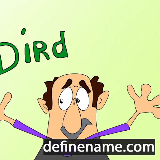 Diarmad cartoon