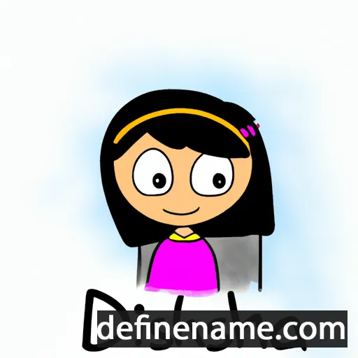 Diksha cartoon