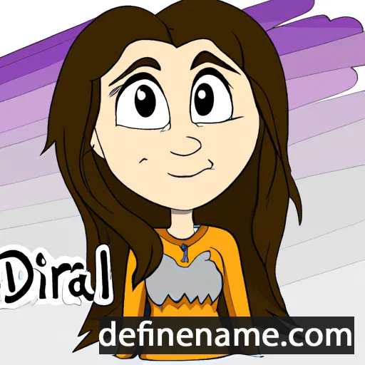 Dilara cartoon