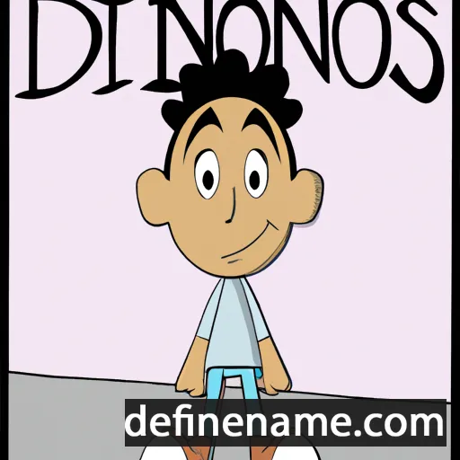 Dionísio cartoon