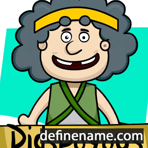 Dionysus cartoon