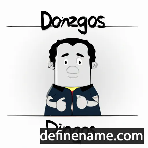 Domingos cartoon