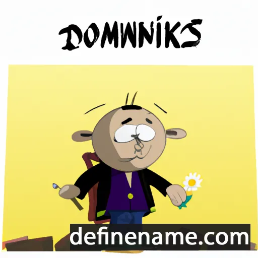 Dominykas cartoon