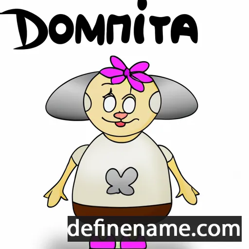 Domitila cartoon