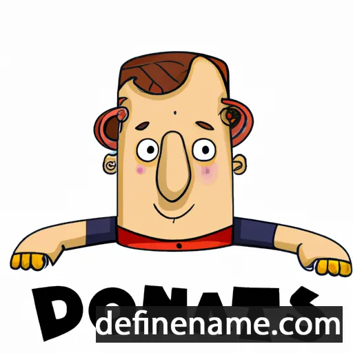 Donatas cartoon