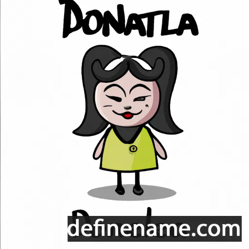 Donatella cartoon