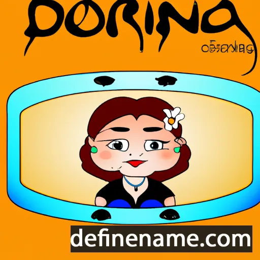 Dorina cartoon