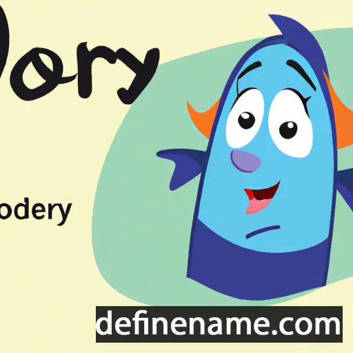 Dory cartoon