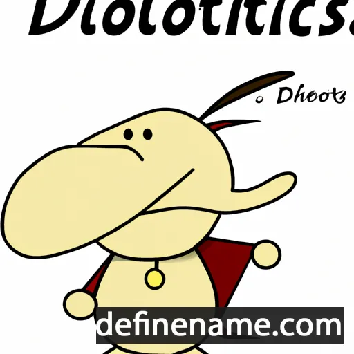 Dositheus cartoon