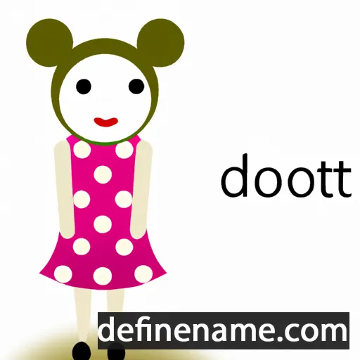 Dot cartoon