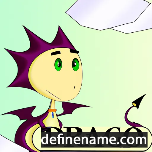 Draco cartoon