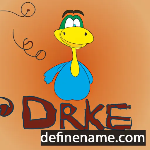 Drake cartoon