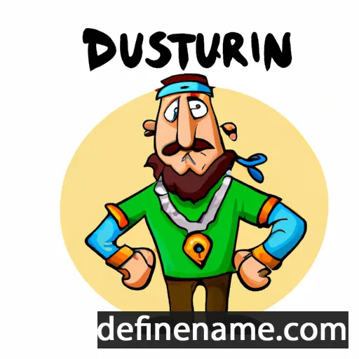 Drustan cartoon