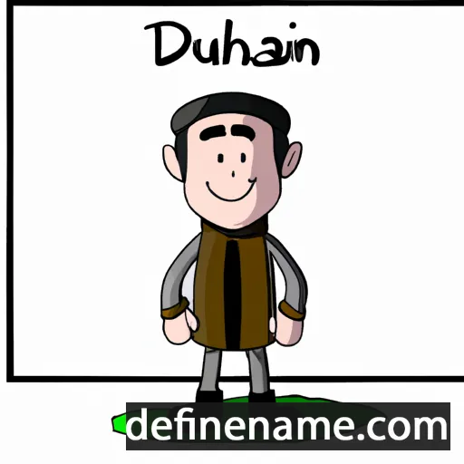 Dubhán cartoon