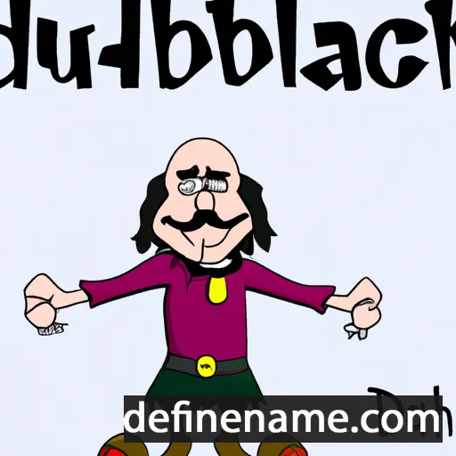 Dubhghall cartoon