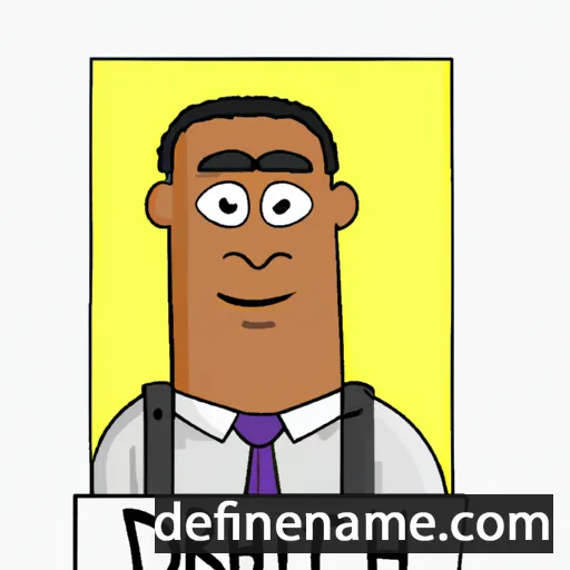 Dwight cartoon