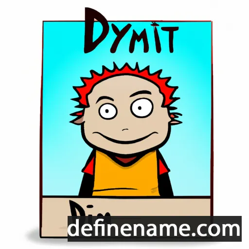 Dymitr cartoon