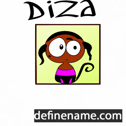 Dzidra cartoon