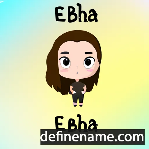 Éabha cartoon