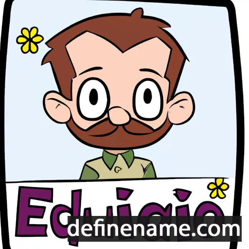 Édouard cartoon