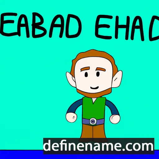 Eadbhárd cartoon