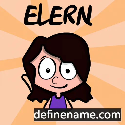 Earleen cartoon