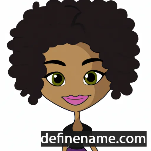 Eboni cartoon