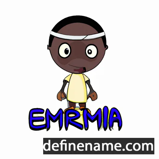 Ebrima cartoon