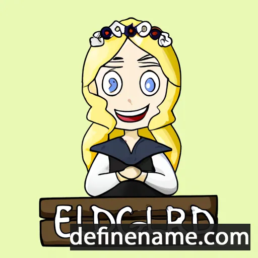 Edelgard cartoon