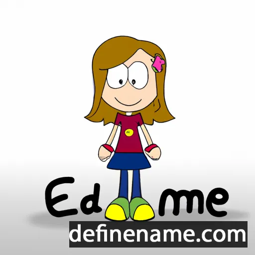 Edmée cartoon