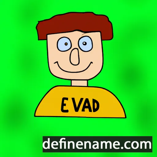 Edvárd cartoon