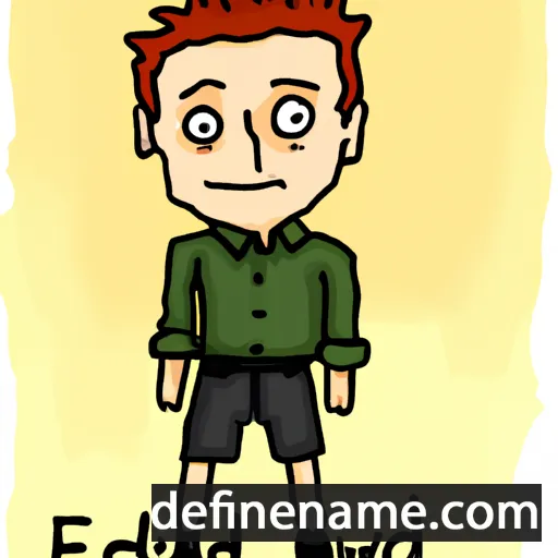 Edward cartoon