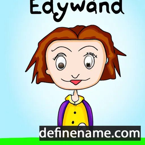 Edwyna cartoon