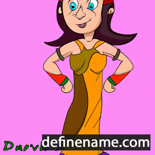 Davarni cartoon