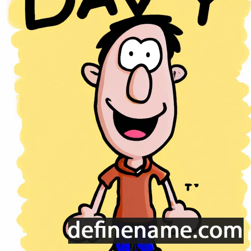 cartoon of the name Davy