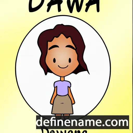 Dawnia cartoon