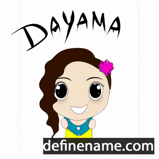 Dayanna cartoon