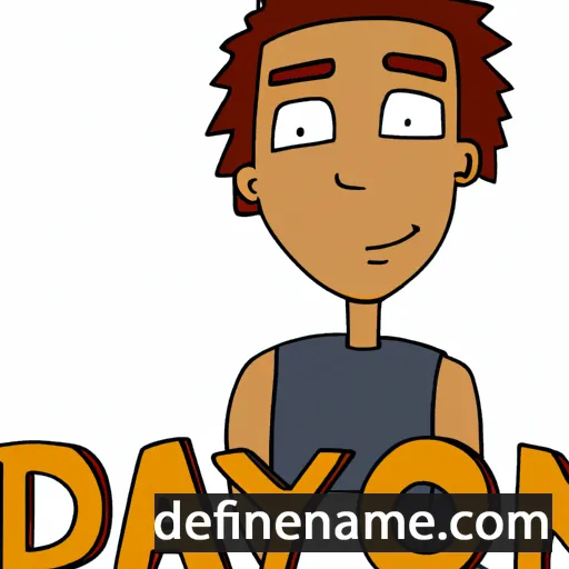 Daylon cartoon