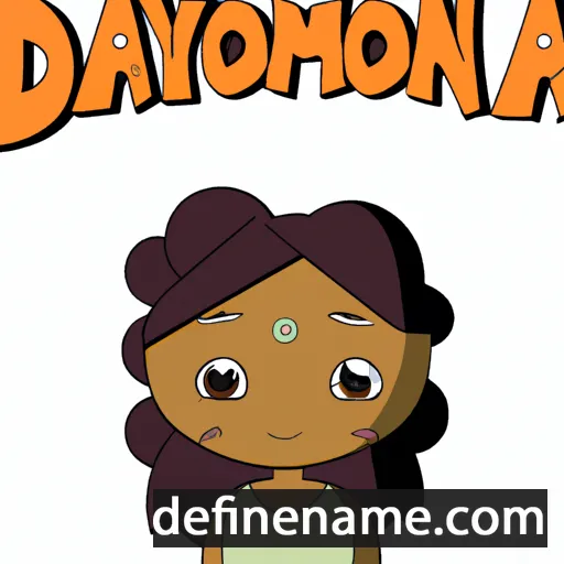 Dayonna cartoon